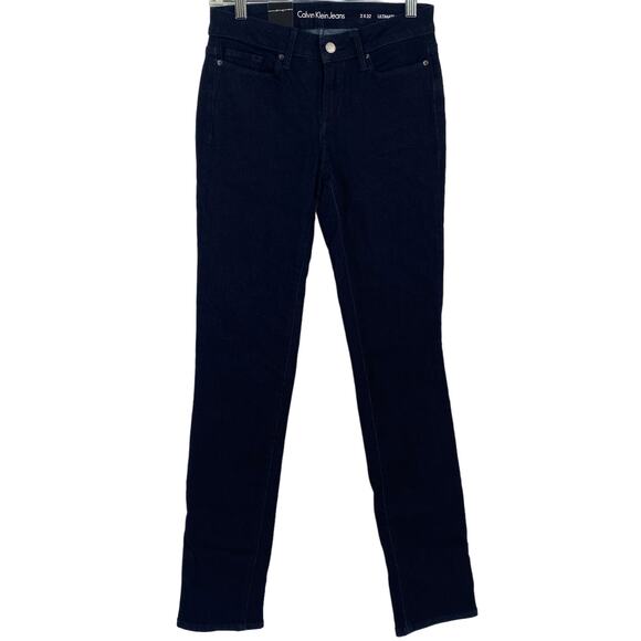 Calvin Klein Jeans Ultimate Skinny Jeans NWT Size 2 x 32 - Picture 1 of 8
